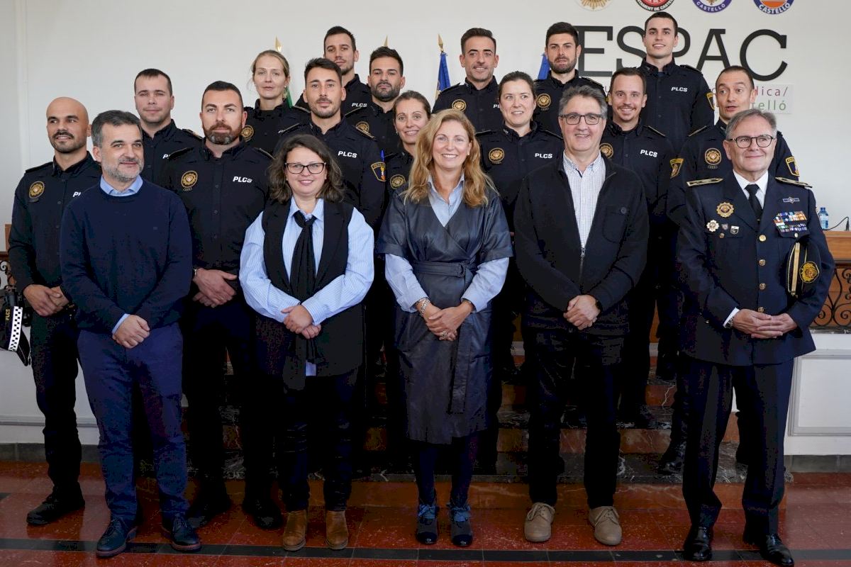 Castelló incorpora 14 nuevos policías locales