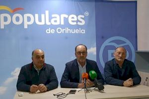 El PP considera que 2022 ha sido el año de la pérdida de oportunidades para el municipio de Orihuela