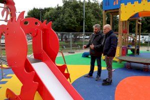 Alaquàs abre al público los nuevos juegos infantiles del Parque del Rollet