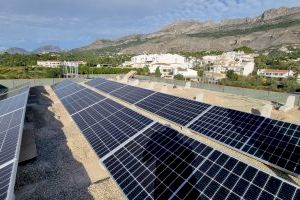 Altea culmina la seua segona instal·lació fotovoltaica compartida