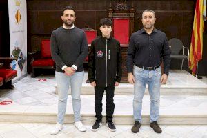 El Ayuntamiento recibe a Isaac Espinosa Vilata, campeón de España de Taekwondo