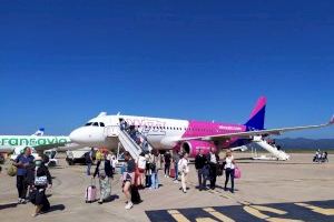 L'aeroport de Castelló ja vola a 10 destinacions i aconsegueix la major xifra de passatgers de la seua història aquest 2022