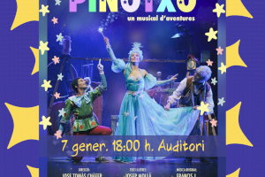 Música, riures i un missatge educatiu en l'espectacle interpretat en valencià “PINOTXO, un musical d'aventures