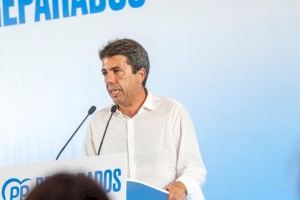Mazón: “Puig miente sobre el trasvase y sobre la presunta financiación irregular del PSPV”
