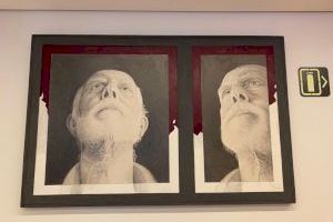 El artista José Cerezo dona la obra ‘Estás ahí…?’ al Ayuntamiento de San Vicente por el motivo del 20 aniversario de su estudio-academia