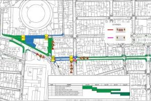 Alicante pone en marcha el lunes las obras de mejora de accesibilidad y revitalización urbana de la calle Sevilla y adyacentes