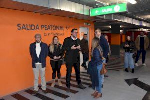 Cs agradece la gestión del diputado de Infraestructuras del partido liberal para la inauguración del nuevo parking de la plaza García Antón