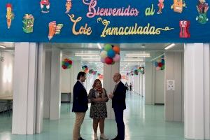Abre sus puertas el nuevo centro de aulas provisionales del Colegio Inmaculada de Torrevieja