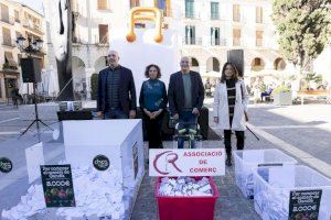 Gandia celebra el sorteig de la campanya de Nadal del comerç de la ciutat