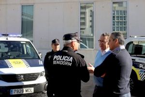La Policía Local de Benidorm renueva su parque móvil con la incorporación de tres nuevos vehículos a su flota