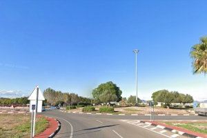Se registra un accidente de tráfico en la CV-18 cerca de la rotonda entre Almassora y el Grau de Castelló