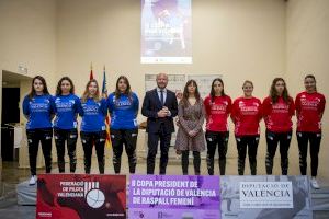 La Diputació presenta el segon torneig professional de pilota femenina