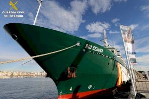 El buque oceánico de la Guardia Civil 'Río Segura' podrá visitarse este sábado en Alicante