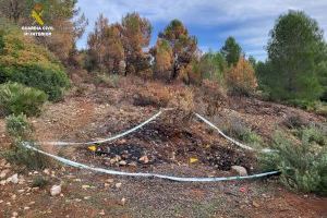 Investigan a dos personas por provocar un incendio forestal en la localidad de Cerdà
