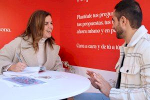 Sandra Gómez reivindica que el PSOE cumple con Malilla: “El centro de salud y el centro cívico están en marcha”
