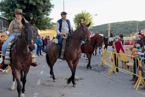 El barrio del Tosalet de Onda comienza las fiestas de Sant Antoni con la bendición de los animales