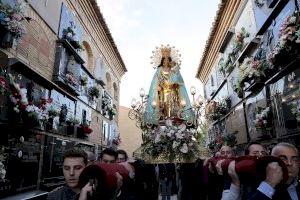 Paiporta, Picanya y Torrent acogen esta semana la visita especial de la imagen peregrina de la Virgen de los Desamparados