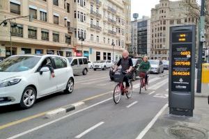 Europa financia la mitad de la inversión en los carriles bici de València, con una dotación de casi 6 millones