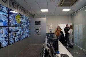La red de cámaras de videovigilancia de Paterna, referente en seguridad, facilita 611 actuaciones policiales en la ciudad