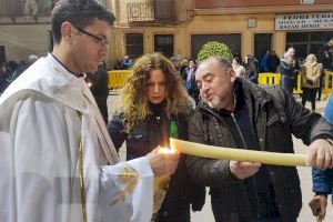 Los vecinos de Sant Joan de Moró participaron masivamente en la recuperada celebración de Sant Antoni