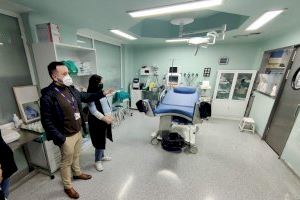 El Departamento de Salud de Alicante retoma las sesiones guiadas de embarazadas y sus parejas a los paritorios del Hospital Dr. Balmis