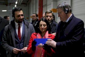 L'alcalde visita la planta de bateries de PowerCo en Salzgitter junt amb una delegació de la Generalitat Valenciana