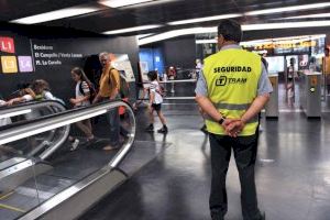La Generalitat licita los servicios de vigilancia de Metrovalencia y TRAM d’Alacant