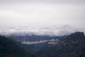 Així s'ha cobert de blanc la Comunitat Valenciana en el dia més fred de 2023