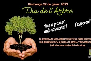 La Vila Joiosa plantará este domingo 420 árboles en la partida la Robella para conmemorar el Día del Árbol