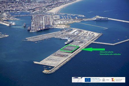 Valenciaport adjudica una nova planta solar amb una superfície de 27.700 m²