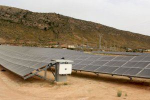 Arxiu d'una planta solar a Novelda