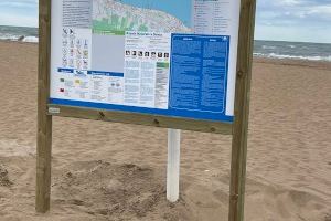 L’Ajuntament de Dénia inverteix 12.000 euros en la substitució de la senyalística de platges