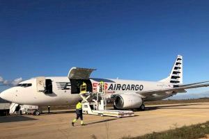 El Aeropuerto de Castellón impulsa la actividad logística con la realización de diversas operaciones de carga