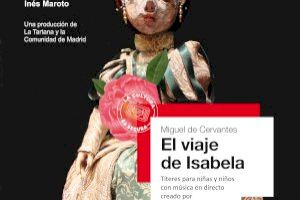 Cambio de horario de la obra de teatro familiar "Los viajes de Isabella"