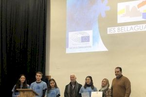 L'ajuntament d'Altea i el Parlament Europeu reconeixen la feina dels alumnes de l'IES Bellaguarda a les Escoles Ambaixadores
