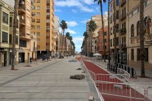 La nueva avenida de Lidón de Castelló ya muestra su nueva cara