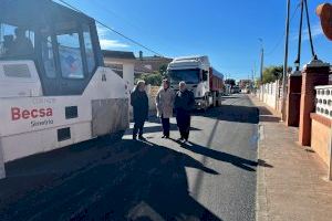 Burriana arregla el camí Vell de València y el camí Serratatella