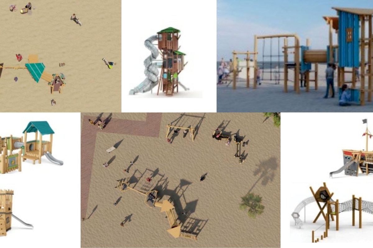 Alicante activa la renovación de los juegos en sus playas con una inversión de 1,2 millones de euros