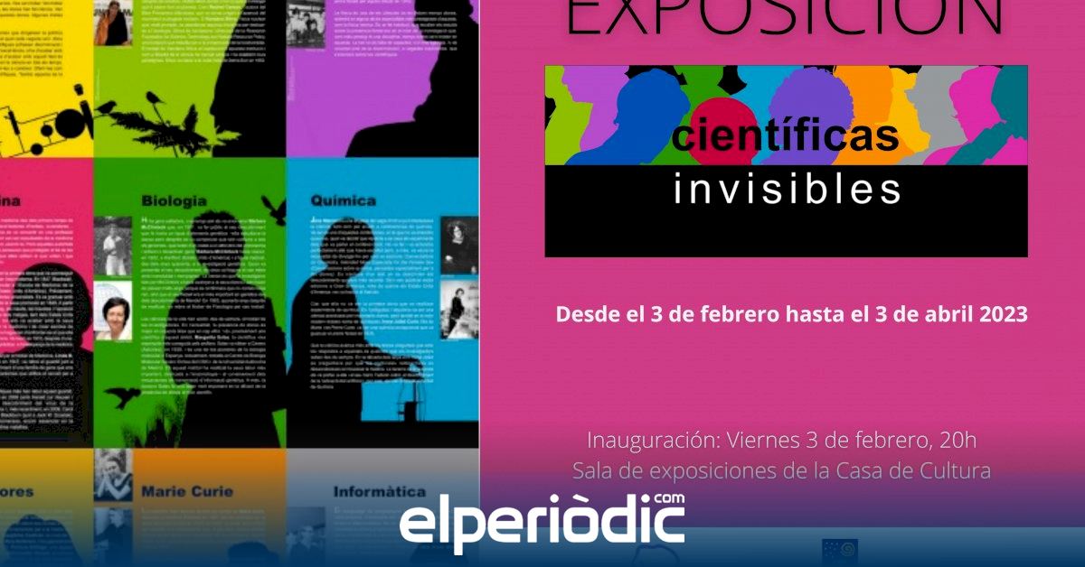 Next Friday Equality presents the “Invisible Scientists” exhibition at the Casa de Cultura de Lavas