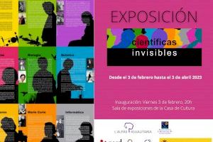 Igualdad presenta el próximo viernes la exposición 'Científicas Invisibles' en la Casa de Cultura de l'Alfàs