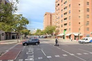 Atropellan a una conductora de patinete de 53 años en Castellón