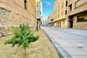 Betxí finalitza les obres del carrer Mossèn Manuel Belaire que dona accés al casc antic