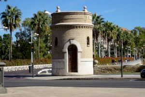València protege el antiguo depósito de agua de 1927 situado junto al Puente de las Flores