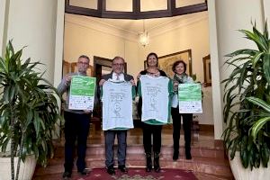 José Martí i Patricia Puerta reben les camisetes de la VII Marxa contra el Càncer