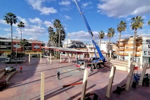 Comienzan las obras de remodelación y mejora de la Plaza de España de Rafal