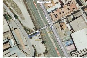 ADIF suprimirá cuatro pasos a nivel en el trazado de la vía Madrid-Alicante en el término de Villena