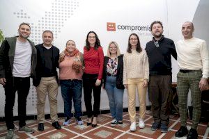 Las candidaturas de la demarcación de Alicante a las Corts Valencianes visitan Sant Joan