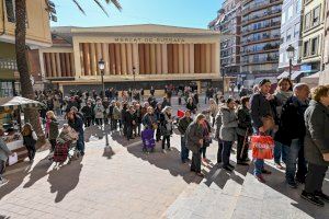 L'obertura de la plaça Baró de Cortes permet celebrar Sant Blai amb normalitat