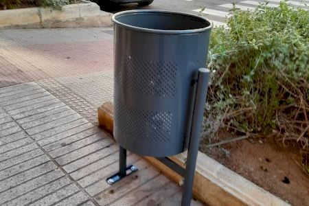 Alzira contará con nuevas papeleras en varias zonas de la ciudad