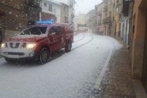 Activada la preemergencia por placas de hielo en las carreteras del interior de Castellón
